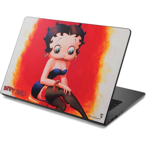 Betty Boop Stockings Dell Chromebook Skin