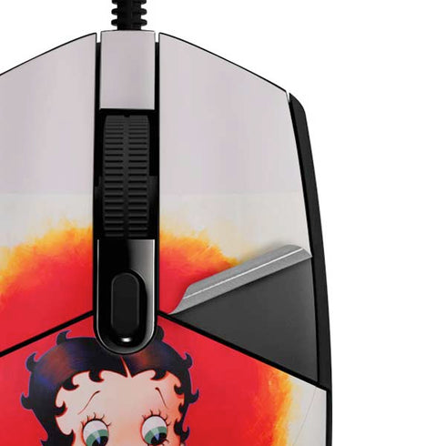 Betty Boop Stockings G203 Prodigy RGB Wired Gaming Mouse Skin