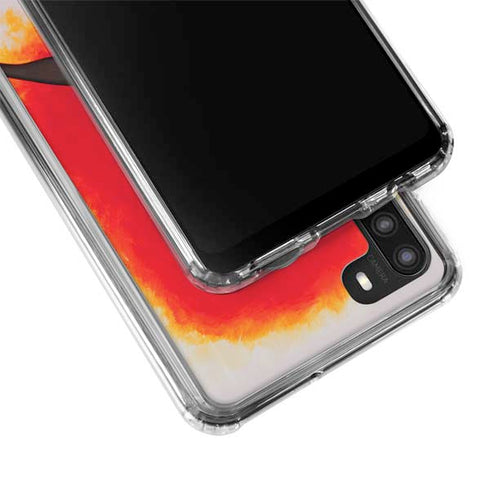 Betty Boop Stockings Galaxy A21 Clear Case