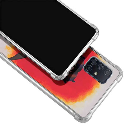 Betty Boop Stockings Galaxy A71 5G Clear Case