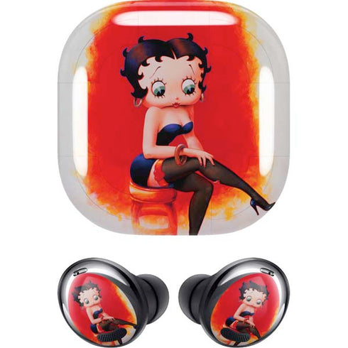 Betty Boop Stockings Galaxy Buds Pro Skin