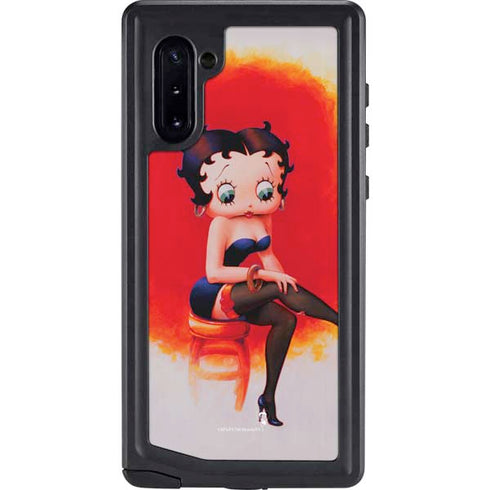 Betty Boop Stockings Galaxy Note 10 Waterproof Case
