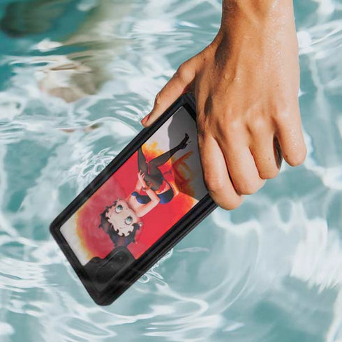 Betty Boop Stockings Galaxy Note 10 Waterproof Case