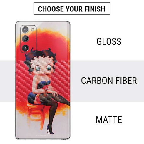 Betty Boop Stockings Galaxy Note20 5G Skin