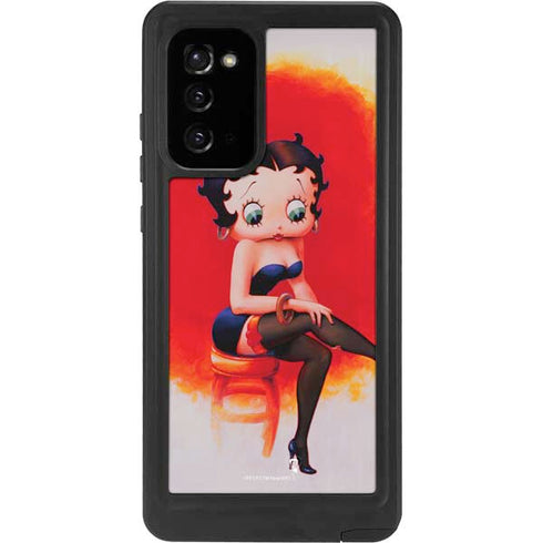 Betty Boop Stockings Galaxy Note20 5G Waterproof Case
