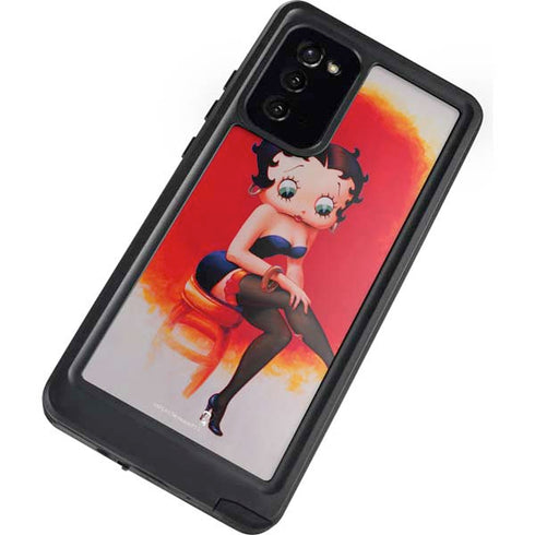 Betty Boop Stockings Galaxy Note20 5G Waterproof Case