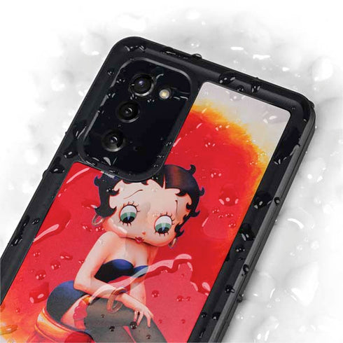Betty Boop Stockings Galaxy Note20 5G Waterproof Case