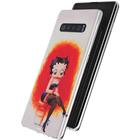 Betty Boop Stockings Galaxy S10 Skin