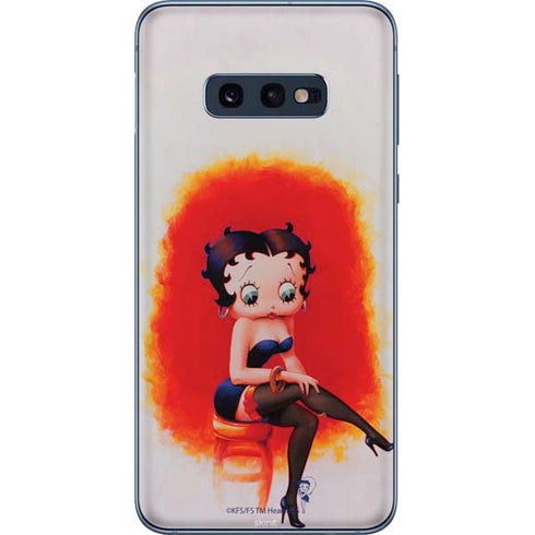 Betty Boop Stockings Galaxy S10e Skin