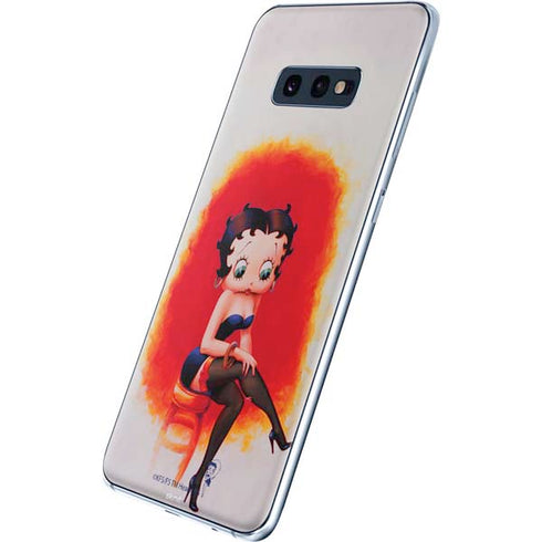 Betty Boop Stockings Galaxy S10e Skin