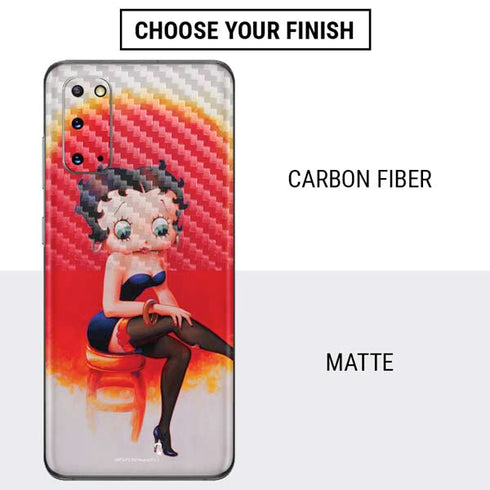 Betty Boop Stockings Galaxy S20 Skin