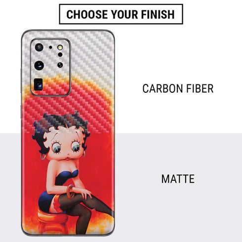 Betty Boop Stockings Galaxy S20 Ultra 5G Skin