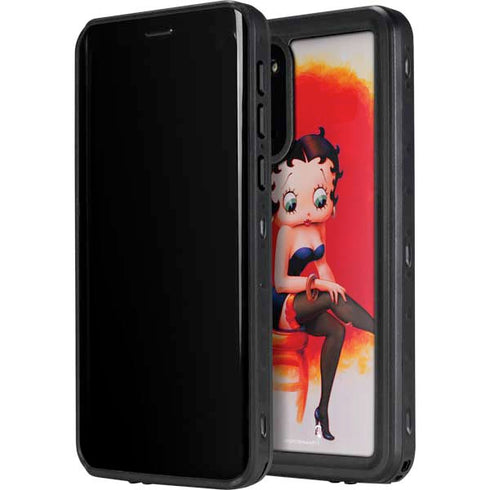 Betty Boop Stockings Galaxy S20 Waterproof Case