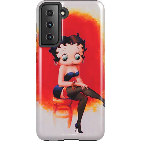 Betty Boop Stockings Galaxy S21 5G Pro Case