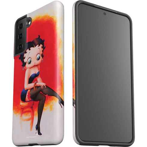 Betty Boop Stockings Galaxy S21 FE Pro Case