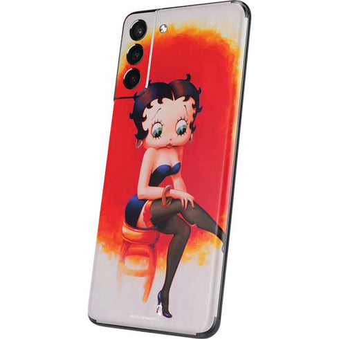 Betty Boop Stockings Galaxy S21 Plus 5G Skin