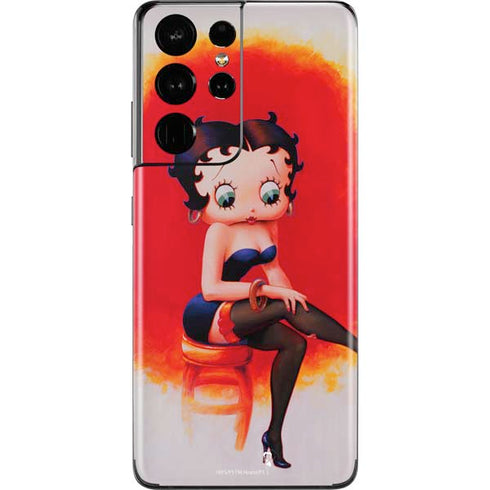 Betty Boop Stockings Galaxy S21 Ultra 5G Skin