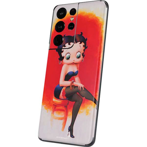 Betty Boop Stockings Galaxy S21 Ultra 5G Skin