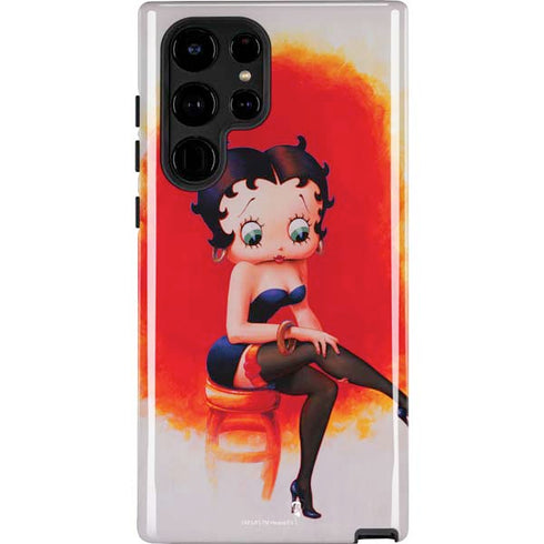 Betty Boop Stockings Galaxy S22 Ultra Pro Case
