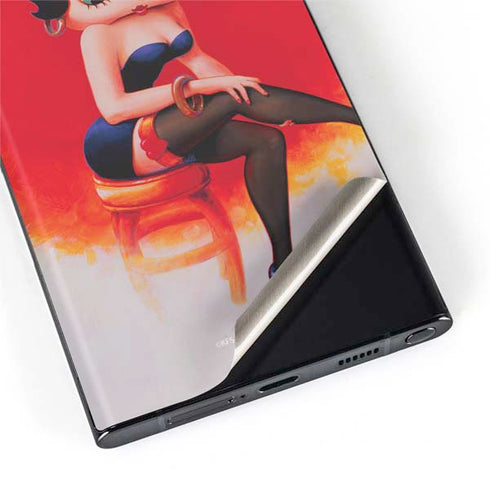Betty Boop Stockings Galaxy S22 Ultra Skin