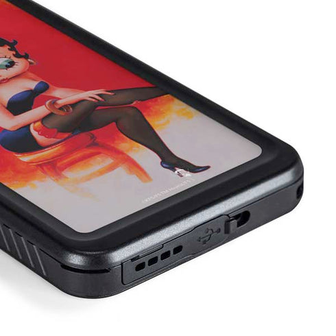 Betty Boop Stockings Galaxy S23 Plus Waterproof Case