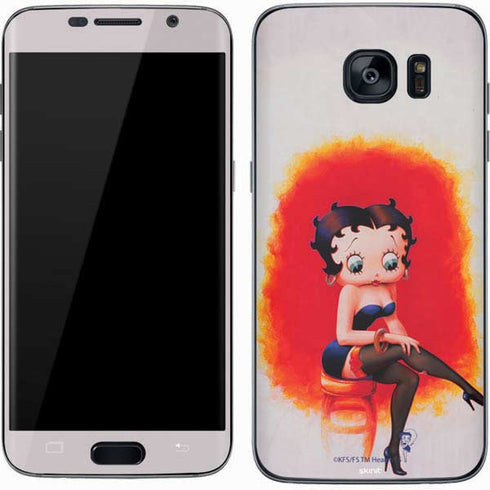 Betty Boop Stockings Galaxy S7 Skin