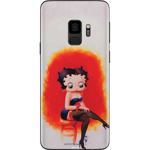 Betty Boop Stockings Galaxy S9 Skin