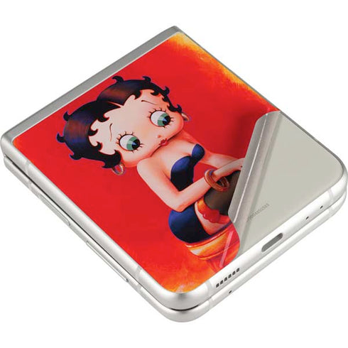 Betty Boop Stockings Galaxy Z Flip3 5G Skin