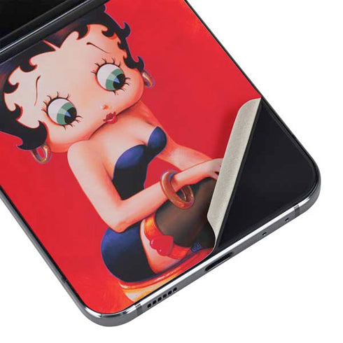 Betty Boop Stockings Galaxy Z Flip5 5G Skin