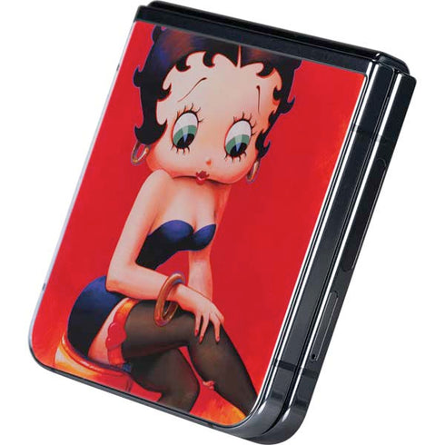 Betty Boop Stockings Galaxy Z Flip5 5G Skin