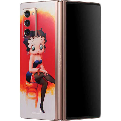 Betty Boop Stockings Galaxy Z Fold2 5G Skin