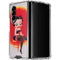 Betty Boop Stockings Galaxy Z Fold4 5G Clear Case