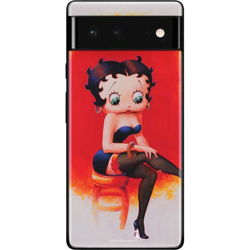 Betty Boop Stockings Google Pixel 6 Skin