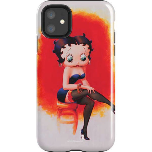 Betty Boop Stockings iPhone 11 Impact Case