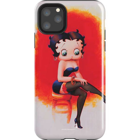 Betty Boop Stockings iPhone 11 Pro Max Impact Case