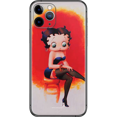 Betty Boop Stockings iPhone 11 Pro Skin