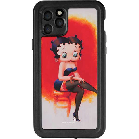 Betty Boop Stockings iPhone 11 Pro Waterproof Case