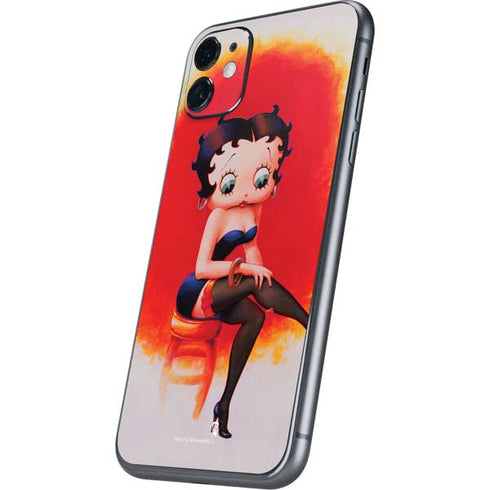 Betty Boop Stockings iPhone 11 Skin