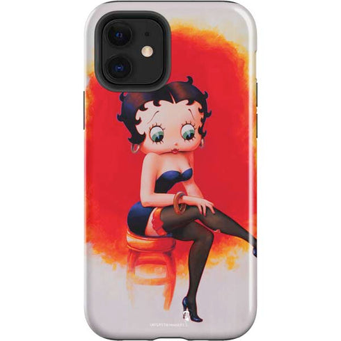 Betty Boop Stockings iPhone 12 Impact Case