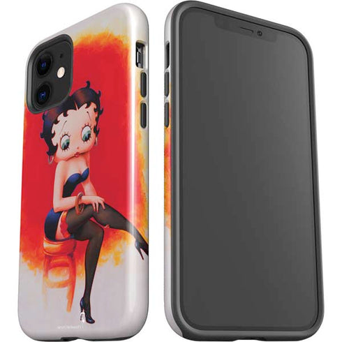 Betty Boop Stockings iPhone 12 Impact Case