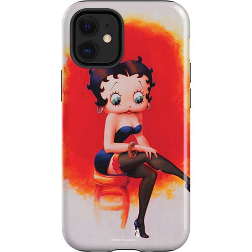 Betty Boop Stockings iPhone 12 Mini Impact Case