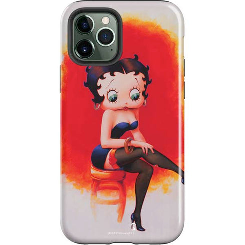 Betty Boop Stockings iPhone 12 Pro Impact Case