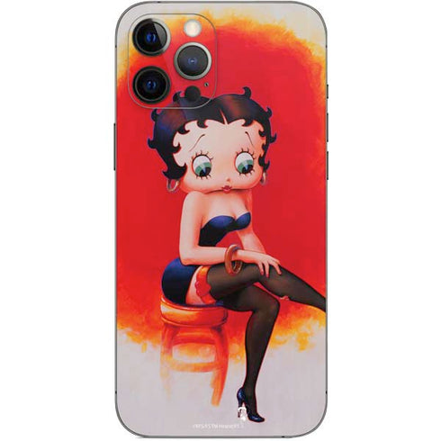 Betty Boop Stockings iPhone 12 Pro Max Skin