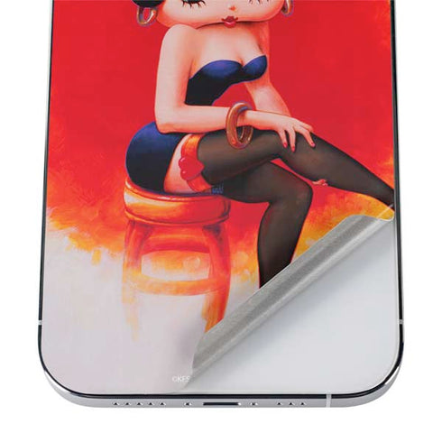 Betty Boop Stockings iPhone 12 Pro Skin