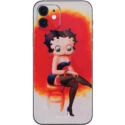 Betty Boop Stockings iPhone 12 Skin