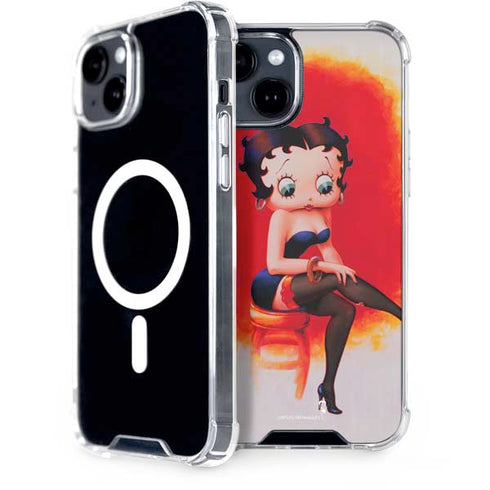Betty Boop Stockings iPhone 13 MagSafe Case