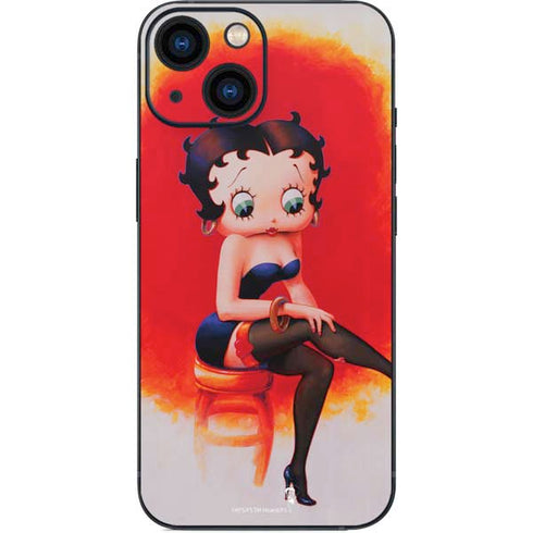 Betty Boop Stockings iPhone 13 Mini Skin