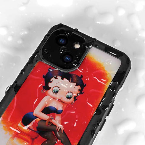 Betty Boop Stockings iPhone 13 Mini Waterproof Case