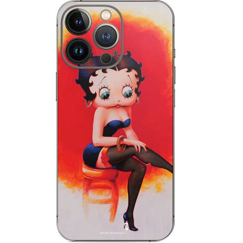 Betty Boop Stockings iPhone 13 Pro Skin