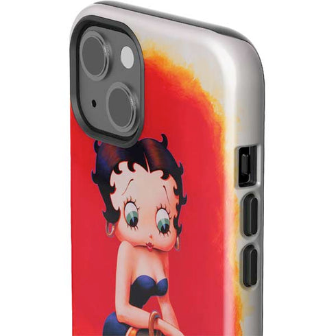 Betty Boop Stockings iPhone 15 Plus Impact Case